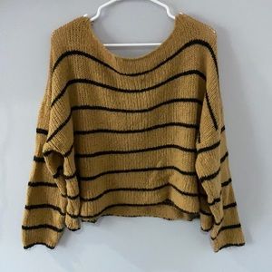 Stripe sweater